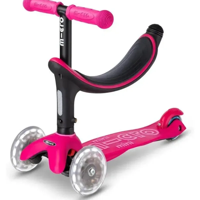 micro_kickboard__rodas_le_SKUXrOCWZHi_7.webp Micro Kickboard - rodas LED Mini2Grow, scooter 4 em 1, para crianças de 1 a 6 anos, rosa Fashion