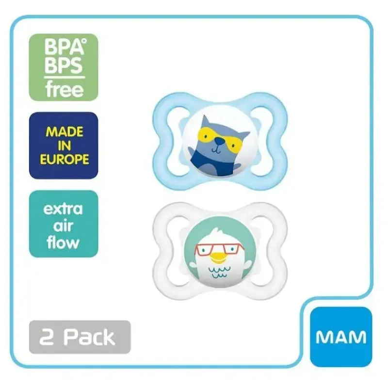 mini_chupetas_de_ar_mam_b_SKUeWbMCuyA_2.webp Mam Mini chupetas de ar Boys, 0-6M Hot