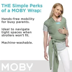 Moby - Porta-bebês embrulhado em pêra Sale