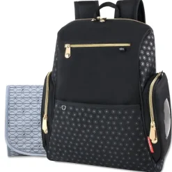 Fisher-Price Mochila Mochila Bolsa Fraldas , sistema de bolso Fastfinder, preto Online