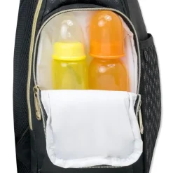 Fisher-Price Mochila Mochila Bolsa Fraldas , sistema de bolso Fastfinder, preto Online