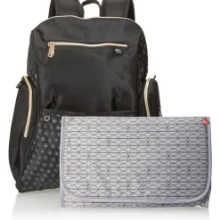 Fisher-Price Mochila Mochila Bolsa Fraldas , sistema de bolso Fastfinder, preto Online