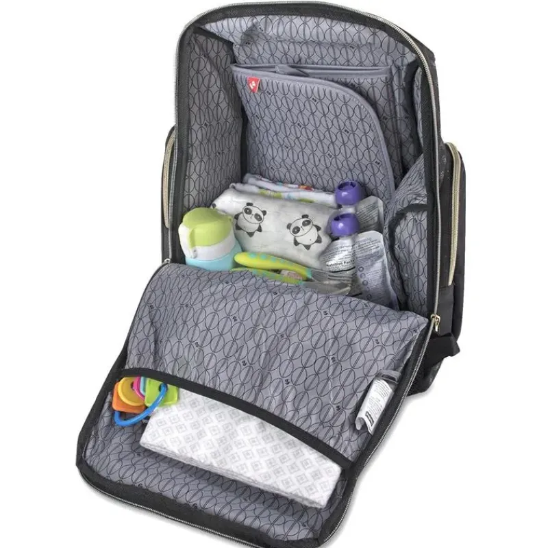 mochila_mochila_bolsa_fra_SKU0q7dppRV_5.webp Fisher-Price Mochila Mochila Bolsa Fraldas , sistema de bolso Fastfinder, preto Online