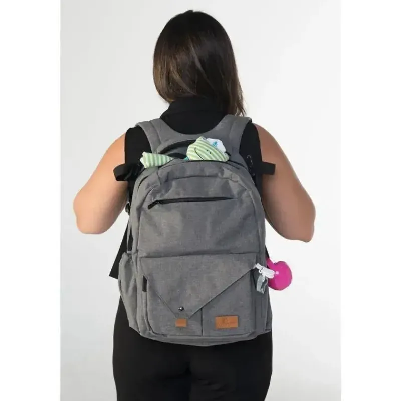mochila_primo_passi__pert_SKUxX3ZYxsM_10.webp Primo Passi Mochila - PerTutti Baby Fraldas Mochila, Preto Melange Clearance