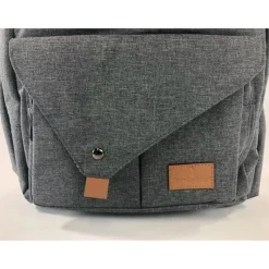 Primo Passi Mochila - PerTutti Baby Fraldas Mochila, Preto Melange Clearance