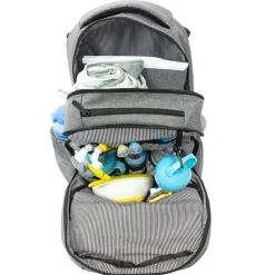 Primo Passi Mochila - PerTutti Baby Fraldas Mochila, Preto Melange Clearance