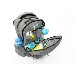Primo Passi Mochila - PerTutti Baby Fraldas Mochila, Preto Melange Clearance