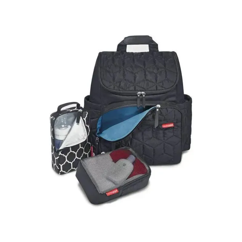 mochila_skip_hop__bolsa_d_SKUX4saUQfa_1.webp Skip Hop Mochila - Bolsa de Fraldas Forma, Preta Fashion