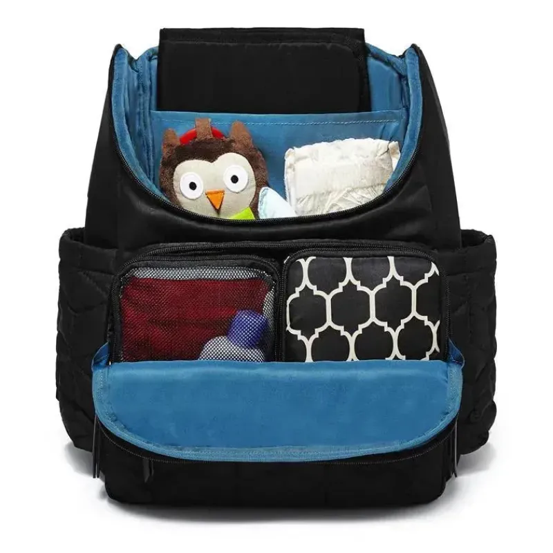 mochila_skip_hop__bolsa_d_SKUX4saUQfa_3.webp Skip Hop Mochila - Bolsa de Fraldas Forma, Preta Fashion