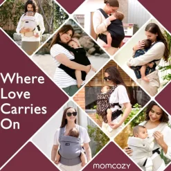 Momcozy - Baby Carrier Newborn To Toddler, Black Hot