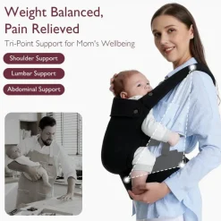 Momcozy - Baby Carrier Newborn To Toddler, Black Hot