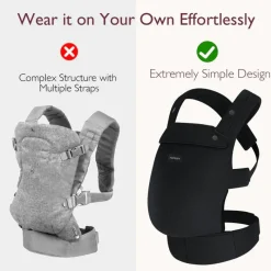 Momcozy - Baby Carrier Newborn To Toddler, Black Hot