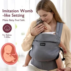 Momcozy - Baby Carrier Newborn To Toddler, Grey Clearance