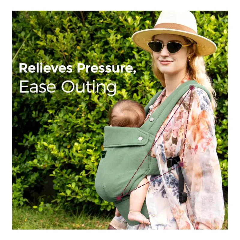 momcozy__baby_carrier_wit_SKUOkNUPGhH_4.webp Momcozy - Baby Carrier With Natural Cotton Linen, Sage Green Discount