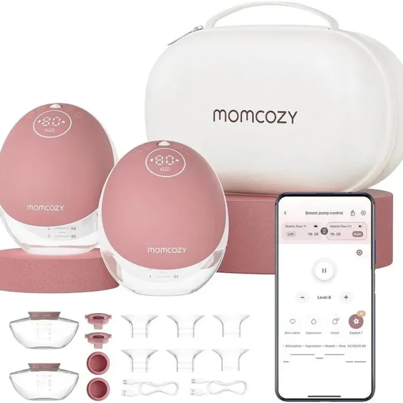 momcozy__bomba_tiraleite__SKU34vkZ8iX_0.webp Momcozy - Bomba tira-leite dupla mãos livres Mobile Flow M9 Hot