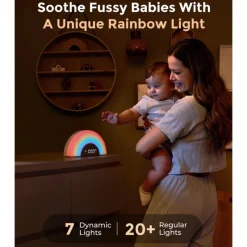 Momcozy - Dreamsync Smart Baby Sound Machine, Rainbow Light & App Control Clearance
