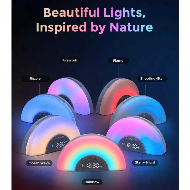 momcozy__dreamsync_smart__SKU2hRgfznH_8.webp Momcozy - Dreamsync Smart Baby Sound Machine, Rainbow Light & App Control Clearance