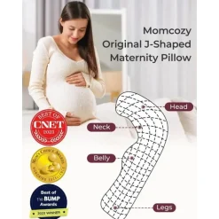 Momcozy - J-Shaped Maternity Body Pillow Clearance