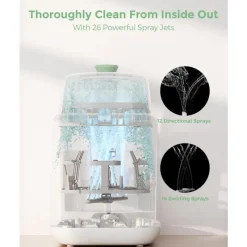 Momcozy - KleanPal Pro Baby Bottle Washer and Sterilizer Best