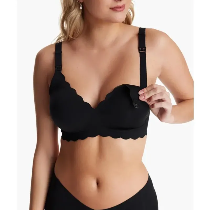 momcozy__seamless_floral__SKU5CPkSgNk_1.webp Momcozy - Seamless Floral Push Up Nursing Bra-Black Outlet
