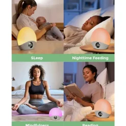 Momcozy - Sunrise Alarm Clock Wake Up Light Sound Machine Clearance