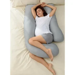 Momcozy - U Shaped Cooling Fabric Pregnancy Pillow Outlet
