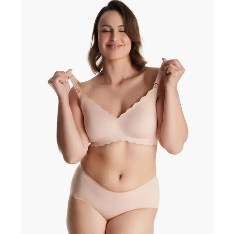 momcozy__yn_seamless_flor_SKUyKQqmmZl_1.webp Momcozy - Yn46 Seamless Floral Push Up Nursing Bra-Oyster Pink, Xl Outlet