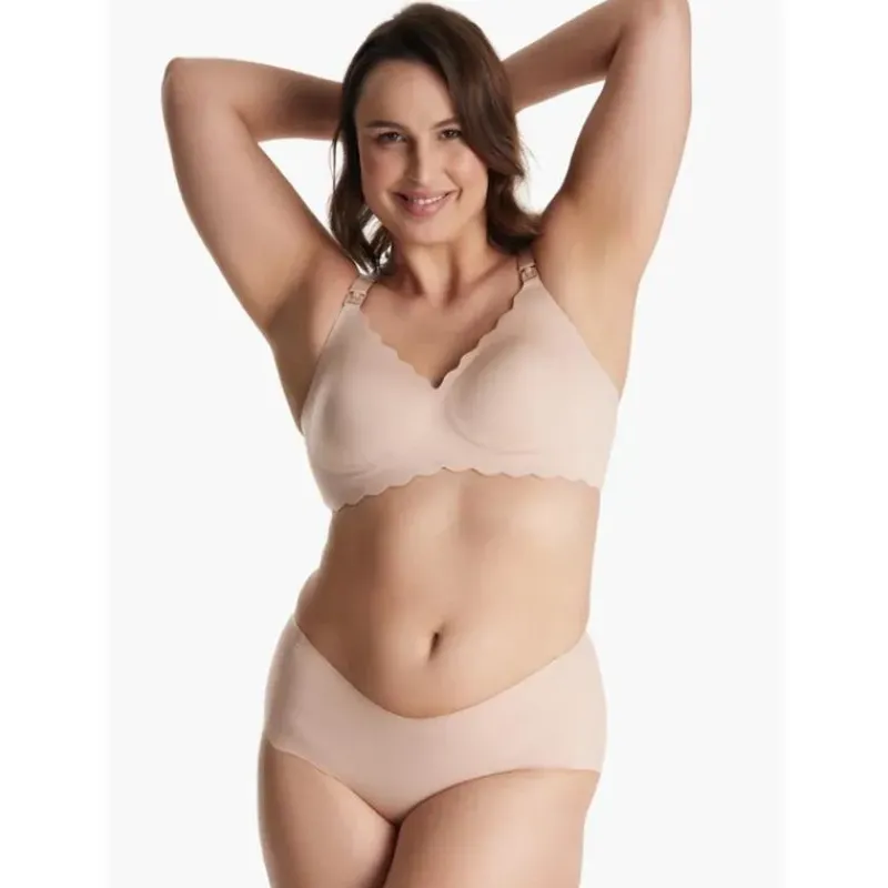 momcozy__yn_seamless_flor_SKUyKQqmmZl_4.webp Momcozy - Yn46 Seamless Floral Push Up Nursing Bra-Oyster Pink, Xl Outlet