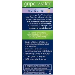 Mommy's Bliss Mommy's Bliss Gripe Water Night Time, 4 Oz Fashion