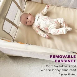4 Moms 4Moms - Breezeplus Playard, Birch Discount
