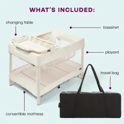 4 Moms 4Moms - Breezeplus Playard, Birch Discount