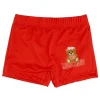 Moschino Baby - Boys Swim Shorts With Gift Box Bear Sailor Logo Print, Poppy Red New