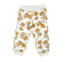 Moschino Baby - Conjunto de camiseta com calça com estampa de urso, cinza Discount