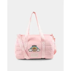 Moschino Baby - Logo Straps Diaper Bag With Changing Mat, Light Pink New