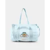 Moschino Baby - Logo Straps Diaper Bag With Changing Mat, Light Blue Discount