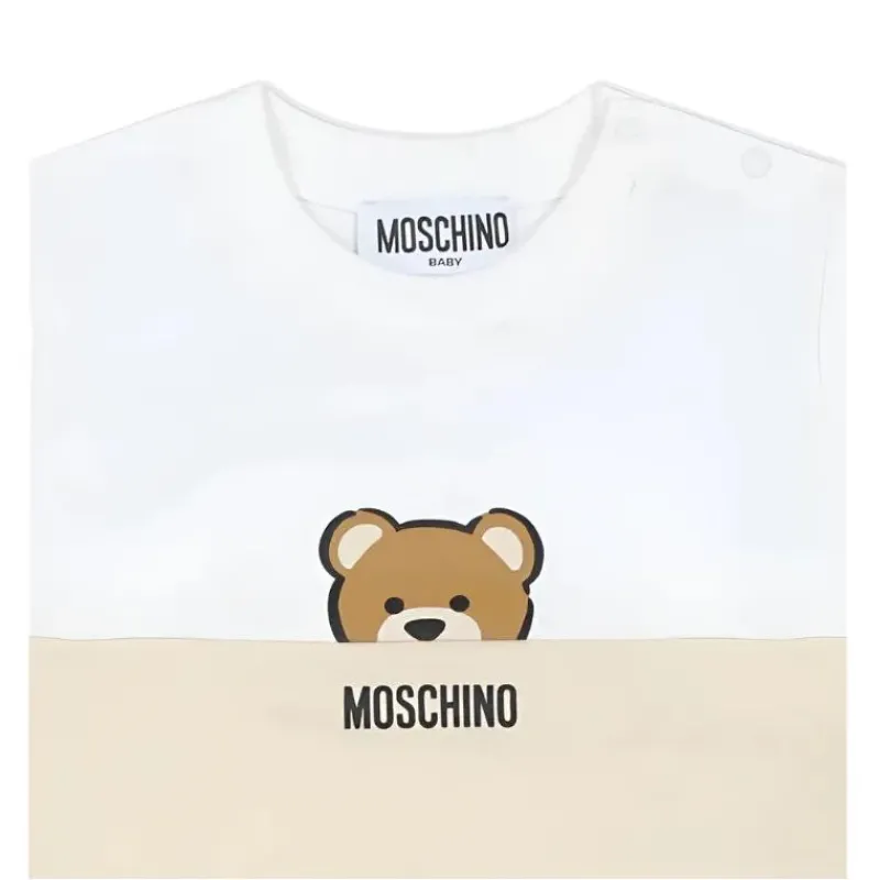 moschino_baby__short_slee_SKUQOmkSprh_2.webp Moschino Baby - Short Sleeve Tee And Shorts Set With Bear Print In Gift Box Beige Online