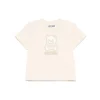 Moschino Baby - Unisex Short Sleeve Toned Tee With Bear Print, Beige New