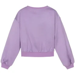 Moschino bebê - menina cropped com girafa, roxo Outlet
