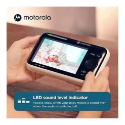 Motorola - Monitor de Bebê PIP1500 Monitor de Vídeo para Bebê Fashion