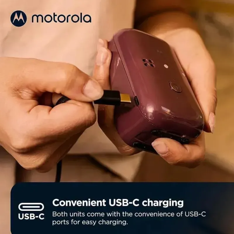 motorola__monitor_de_beb__SKUNTuNqMaO_2.webp Motorola - Monitor de bebê portátil somente áudio com baterias recarregáveis Fashion