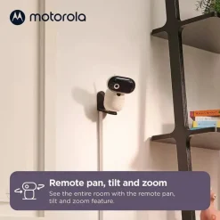 Motorola - Monitor de bebê PIP1510 Connect, monitor de bebê com vídeo WiFi Online