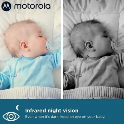 Motorola - VM75 Monitor de vídeo para bebês com câmera interna Clearance