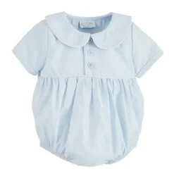 Mud Pie - Baby Blue Poplin Bubble Outlet