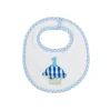 Mud Pie - Baby Boy Blue Musical Birthday Bib Fashion
