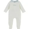 Mud Pie - Baby Girl Blue Hello Sleeper 6/9M Outlet