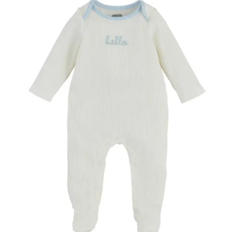 mud_pie__baby_girl_blue_h_SKUP8evNuD5_0.webp Mud Pie - Baby Girl Blue Hello Sleeper 6/9M Outlet