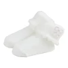 Mud Pie - Baby Girl Bow Foldover Socks 0/12M Outlet