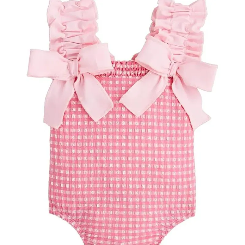 mud_pie__baby_girl_childr_SKUkvlAFFsg_0.webp Mud Pie - Baby Girl Children's Pink Crinkle Check Best