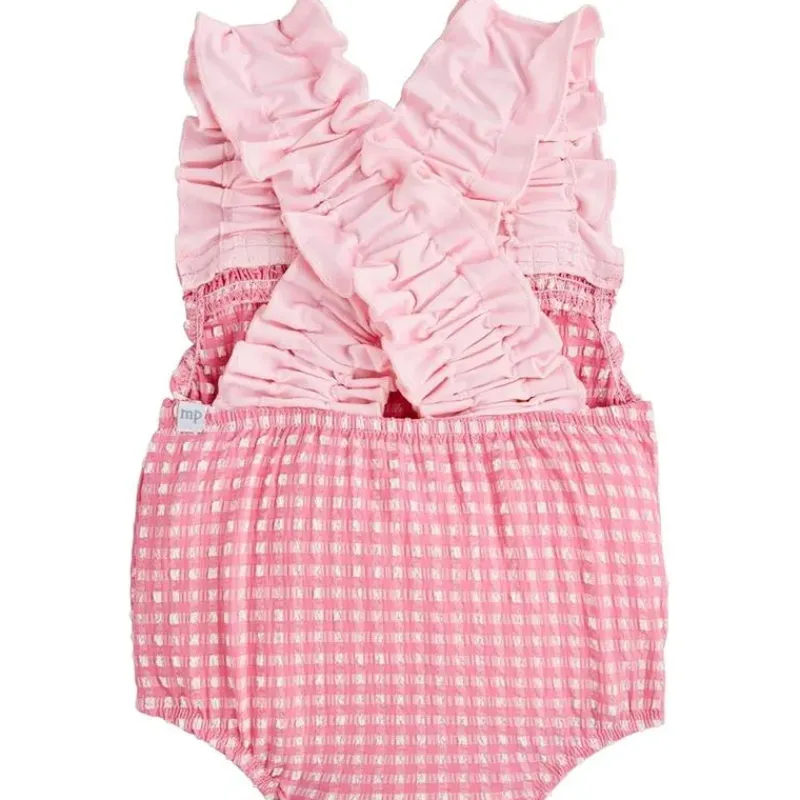 mud_pie__baby_girl_childr_SKUkvlAFFsg_1.webp Mud Pie - Baby Girl Children's Pink Crinkle Check Best