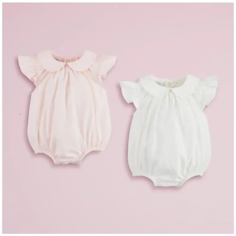 mud_pie__baby_girl_pink_c_SKUB7FId26j_1.webp Mud Pie - Baby Girl Pink Collared Poplin Bubble Clearance